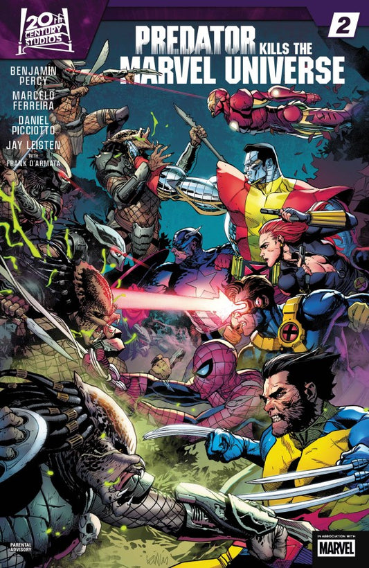 MARVEL COMICS PREDATOR KILLS THE MARVEL UNIVERSE #2