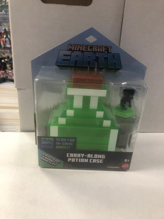 MOJANG  MINECRAFT EARTH CARRY ALONG POTION CASE GREAT CONDITION
