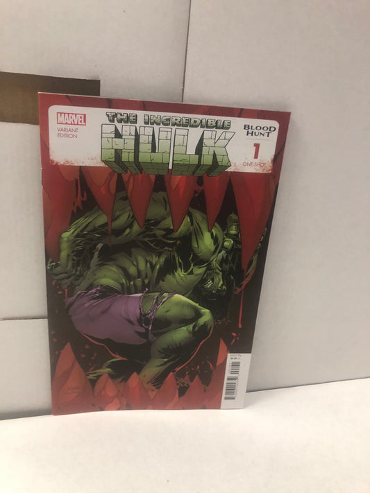 MARVEL COMICS - THE INCREDIBLE HULK: BLOOD HUNT #1 VARIANT