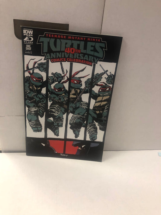 IDW PUBLISHING TEENAGE MUTANT NINJA TURTLES 40TH ANNIVERSARY 1 VARIANT