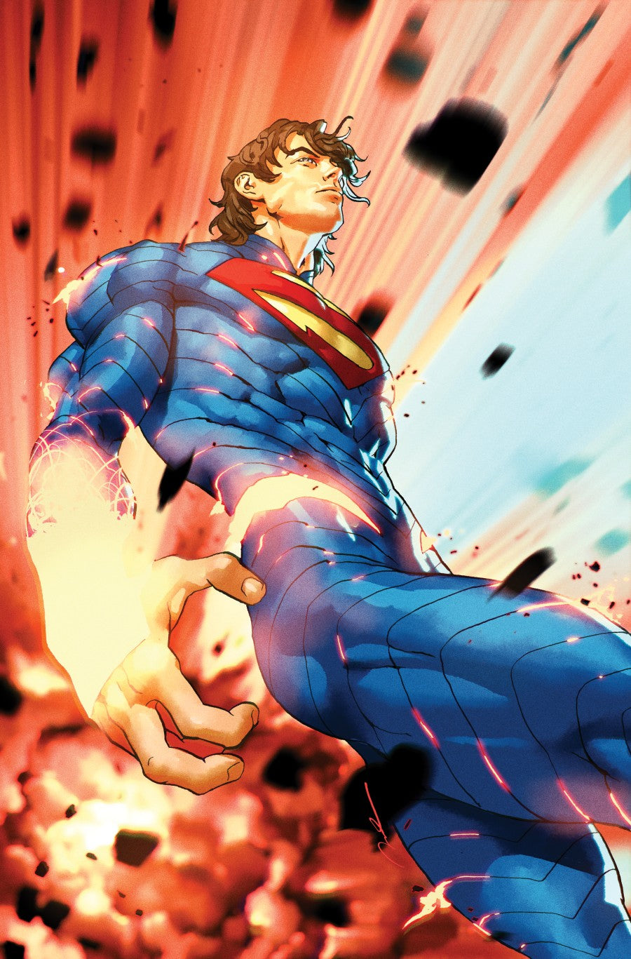 DC COMICS ABSOLUTE SUPERMAN #16 CVR B GERALD PAREL CARD STOCK VAR