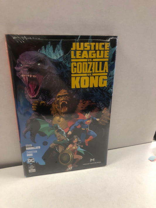 DC COMICS JUSTICE LEAGUE VS GODZILLA HARDCOVER (2024)