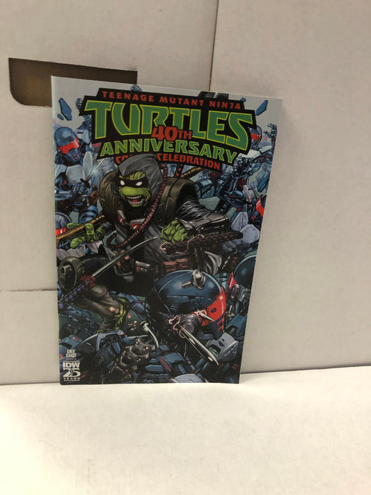 IDW PUBLISHING TEENAGE MUTANT NINJA TURTLES 40TH ANNIVERSARY VARIANT