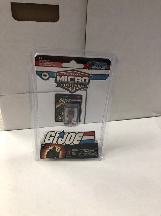 WORLDS SMALLEST ACTION MIRCO FIGURES GI JOE ROADBLOCK GREAT CONDITION