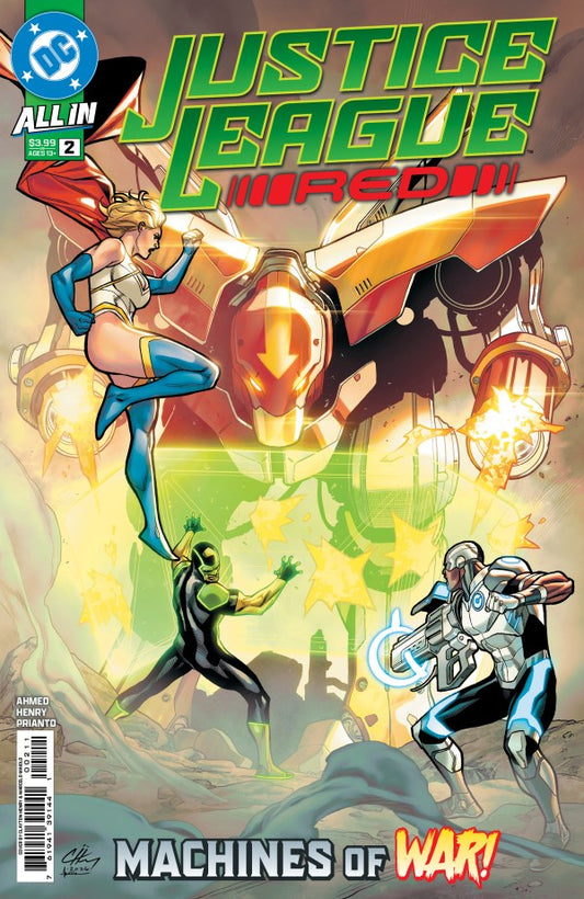 DC COMICS JUSTICE LEAGUE RED #2