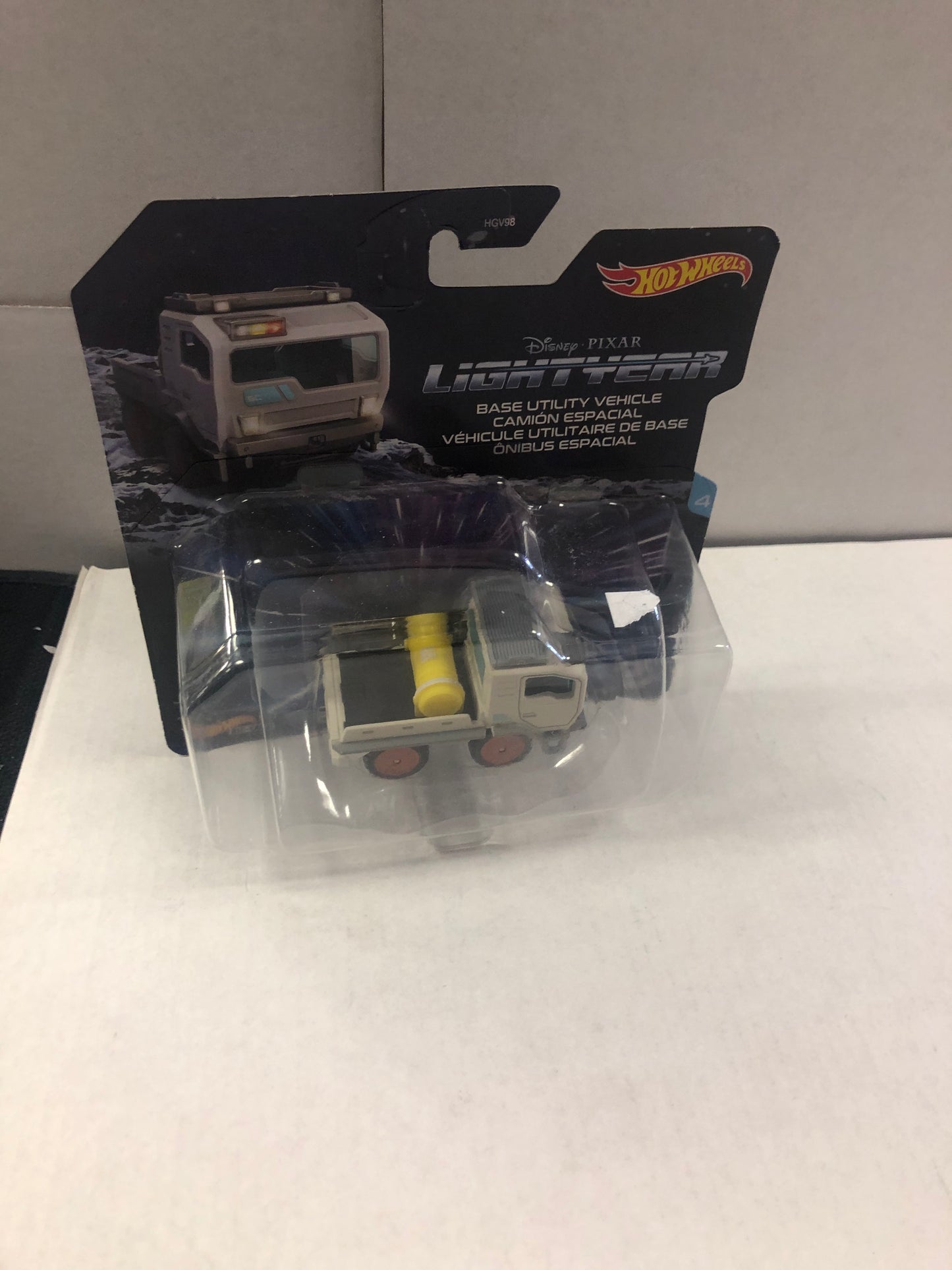 MATTEL HOT WHEELS LIGHTYEAR BASE UTILITY VEHICLE GREAT CONDITION