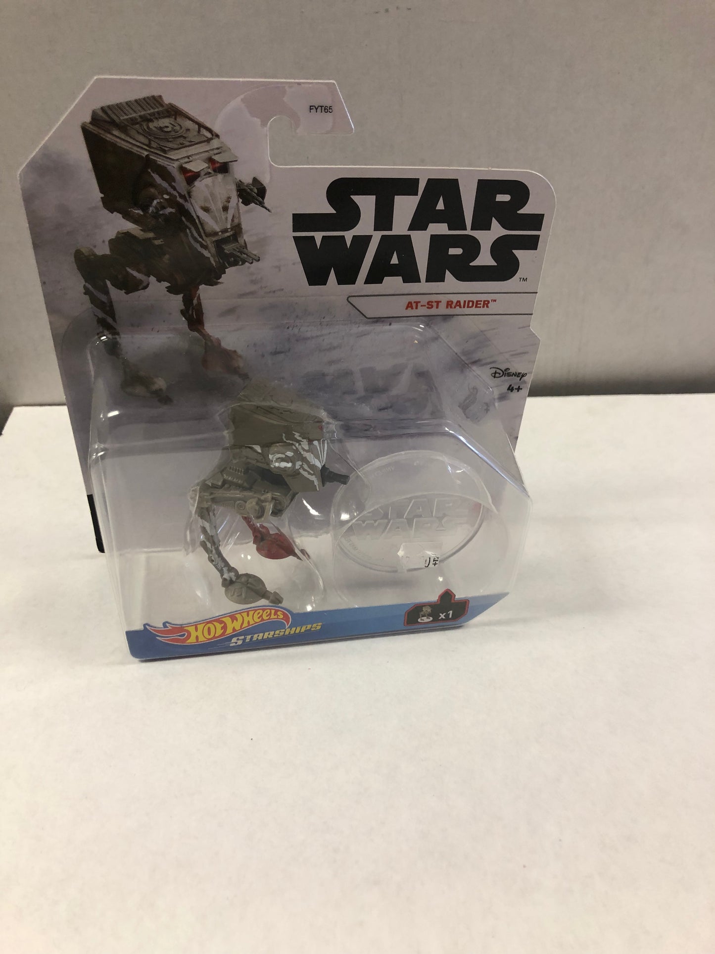 MATTEL HOT WHEELS STAR WARS STARSHIPS AT-ST RAIDER GREAT CONDITION