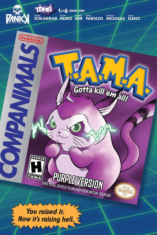 PANICK ENTERTAINMENT TAMA #1 OF 6 1:10 Tony fleca variant