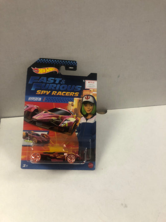 MATTEL HOTWHEELS FAST & FURIOUS SPY RACERS HYPERFIN EXCELLENT CONDITION