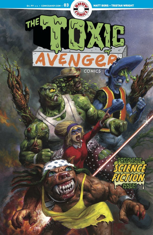 AHOY COMICS THE TOXIC AVENGER #3 2025)