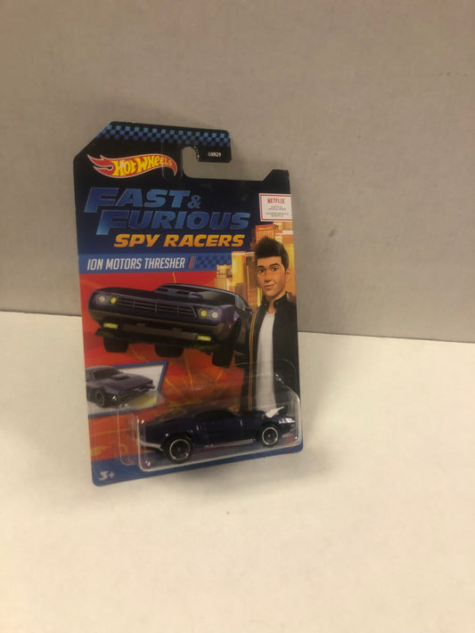 MATTEL HOTWHEELS FAST & FURIOUS SPY RACERS ION MOTORS THRESHER DECENT CONDITION