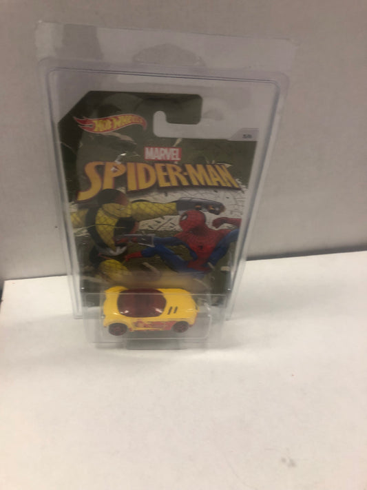 MATTEL HOT WHEELS SPIDER-MAN GOLDEN ARROW EXCELLENT CONDITION