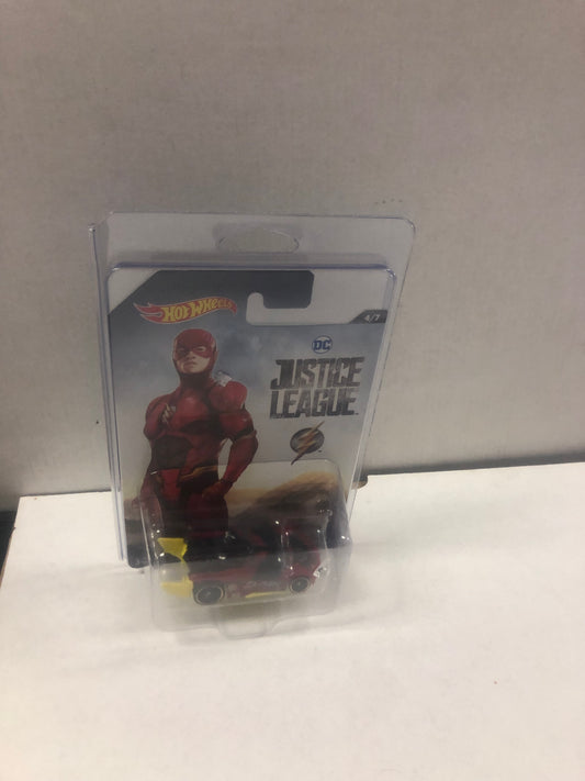 MATTEL HOT WHEELS JUSTICE LEAGUE THE FLASH RD-09 EXCELLENT CONDITION