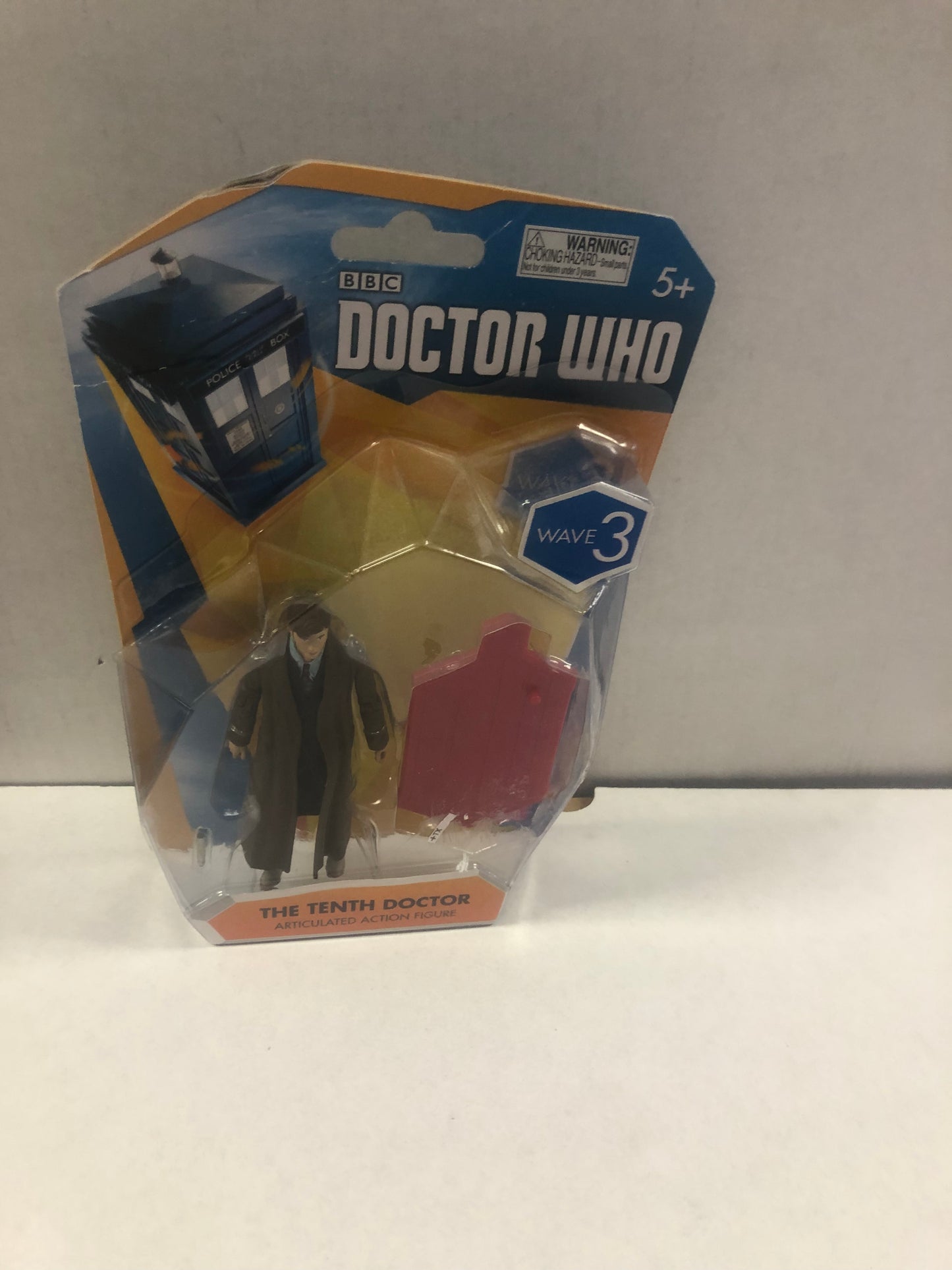 DOCTOR WHO WAVE 3 THE TENTH DOCTOR ACTION FIGURE POOR CONDITION BOX TAPED