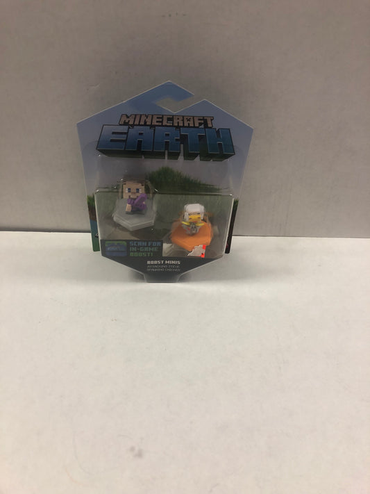 MOJANG MINECRAFT EARTH BOOST MINIS EXCELLENT CONDITION