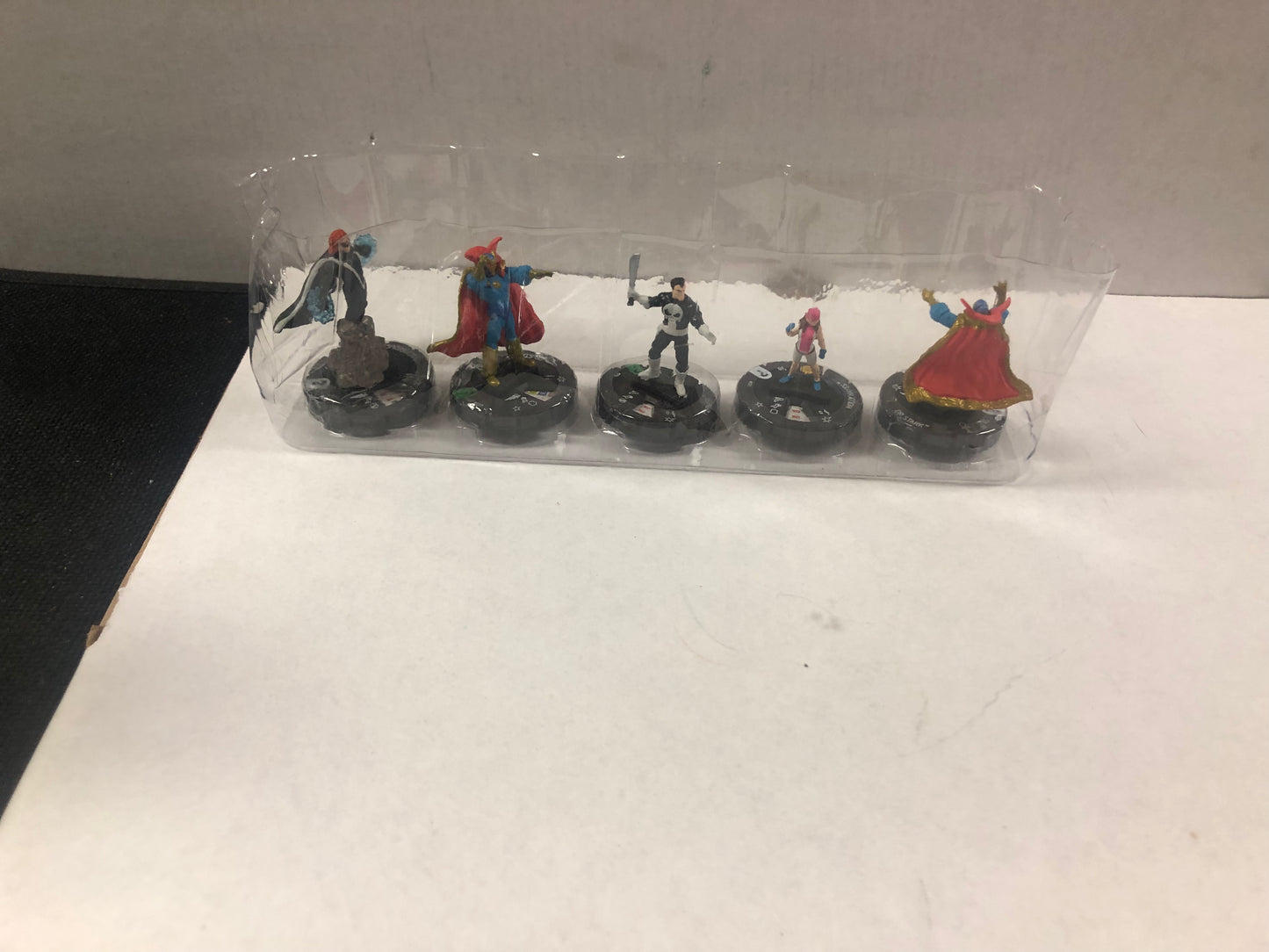 LOOSE 5 PACK MARVEL HEROCLIX VICTORIOUS  2x DR STARK PUNISHER MOLLY HAYES