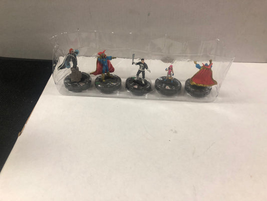LOOSE 5 PACK MARVEL HEROCLIX VICTORIOUS  2x DR STARK PUNISHER MOLLY HAYES