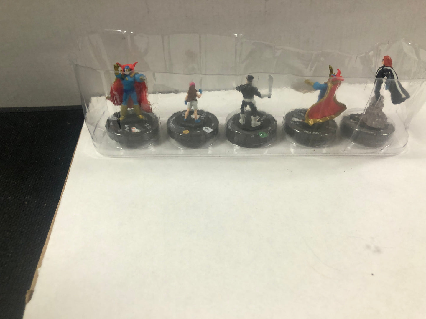 LOOSE 5 PACK MARVEL HEROCLIX VICTORIOUS  2x DR STARK PUNISHER MOLLY HAYES