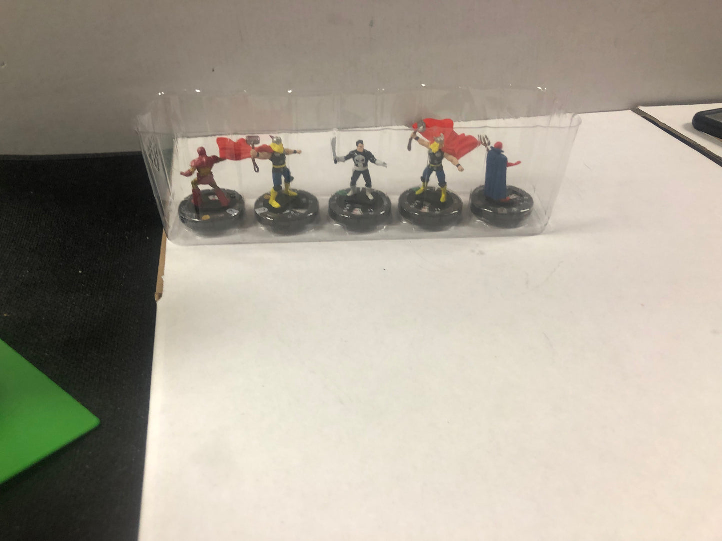 LOOSE 5 PACK MARVEL HEROCLIX 2x THOR PUNISHER IRON MAN TVS DAREDEVIL