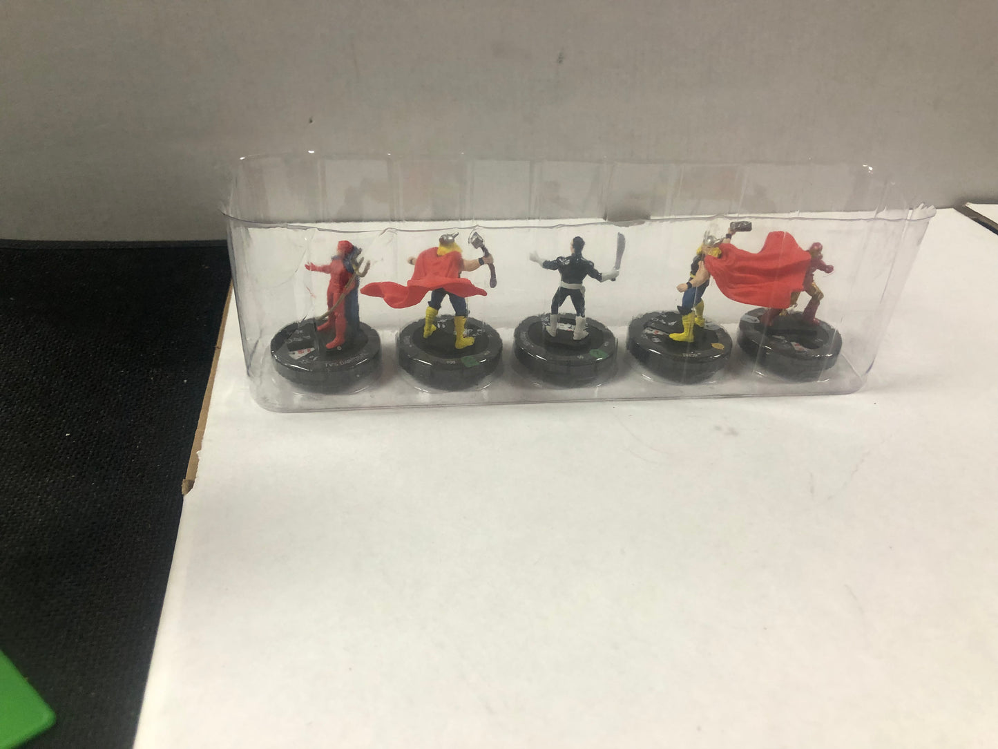 LOOSE 5 PACK MARVEL HEROCLIX 2x THOR PUNISHER IRON MAN TVS DAREDEVIL