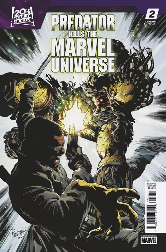 MARVEL COMICS PREDATOR KILLS THE MARVEL UNIVERSE #2 VARIANT