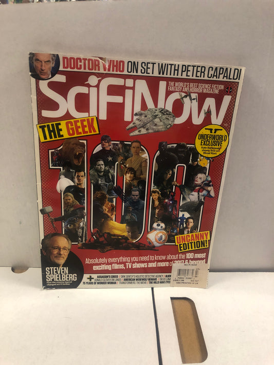 SCIFINOW MAGAZINE #127 OKAY CONDITION TEAR ON TOP OF MAGAZINE