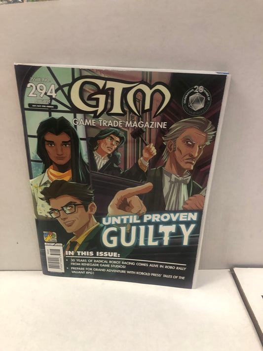 GAME TRADE MAGAZINE GTM 294 EXCELLENT CONDITION