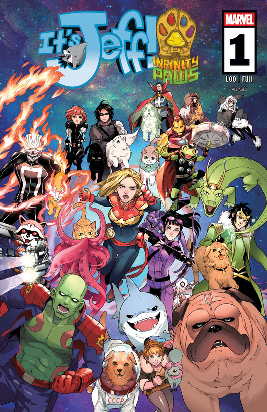 MARVEL COMICS IT'S JEFF: INFINITY PAWS