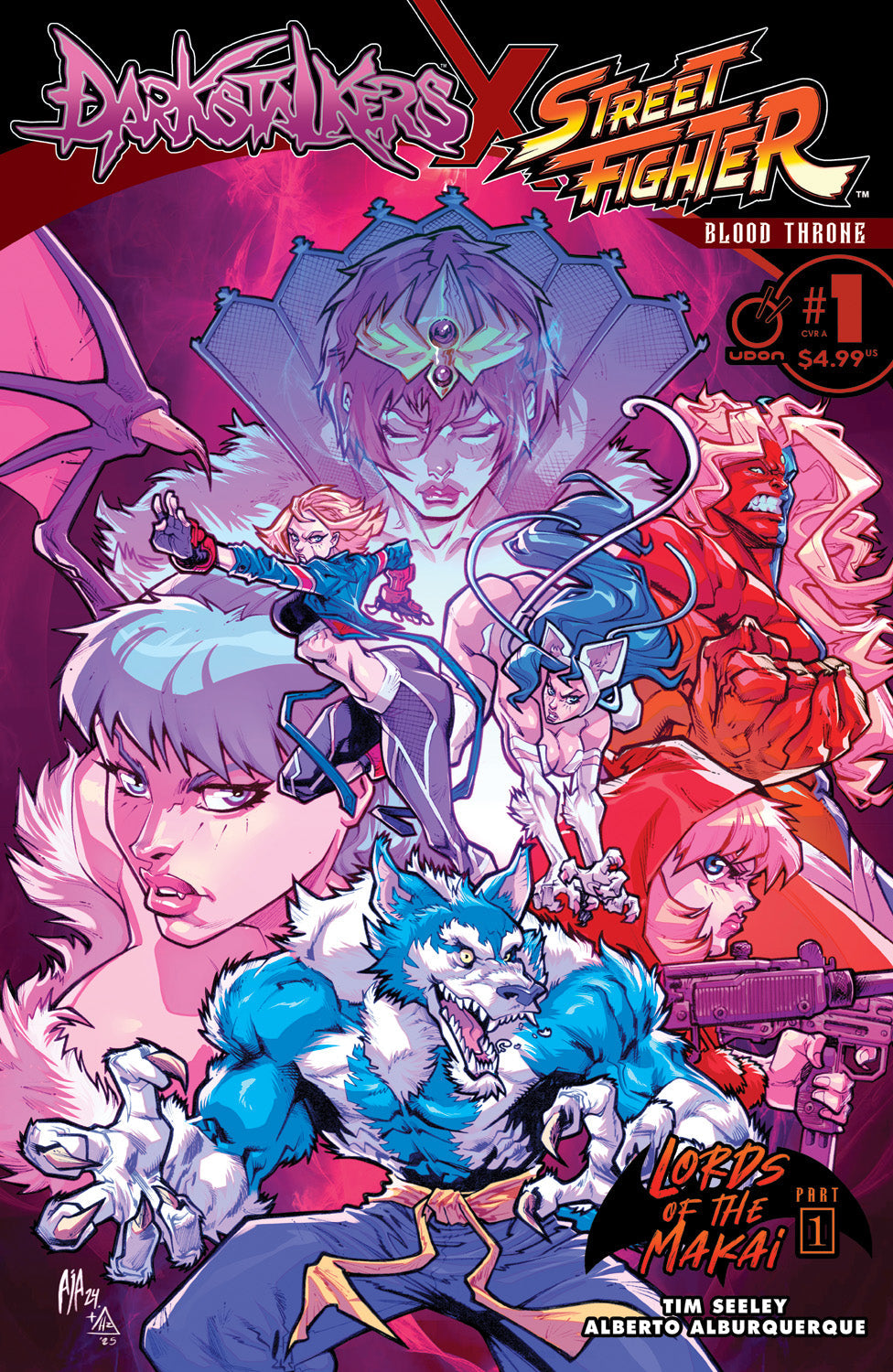 UDON COMICS DARKSTALKERS X STREET FIGHTER #1