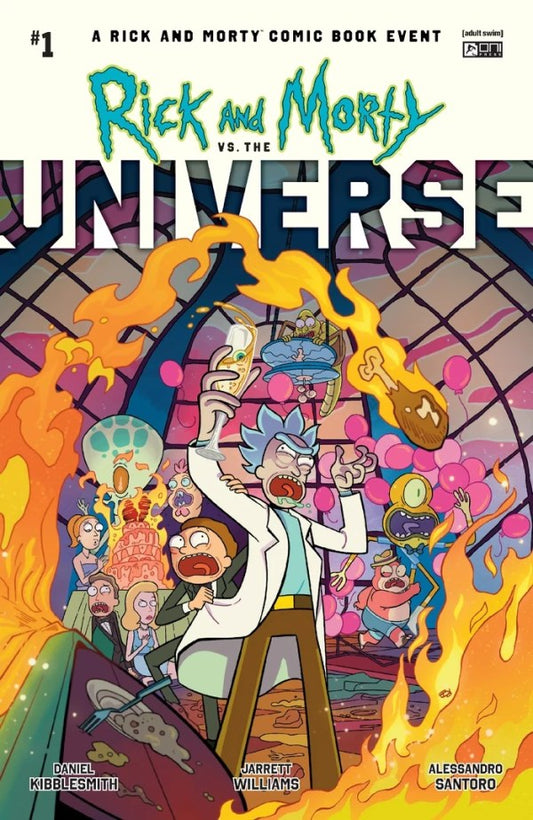 ONI PRESS RICK AND MORTY VS. THE UNIVERSE #1