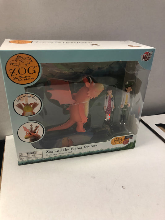 ZOG AND THE FLYING DOCTORS ACTION FIGURE NIB (2021, MAGIC LIGHT & wow! STUFF TOYS)