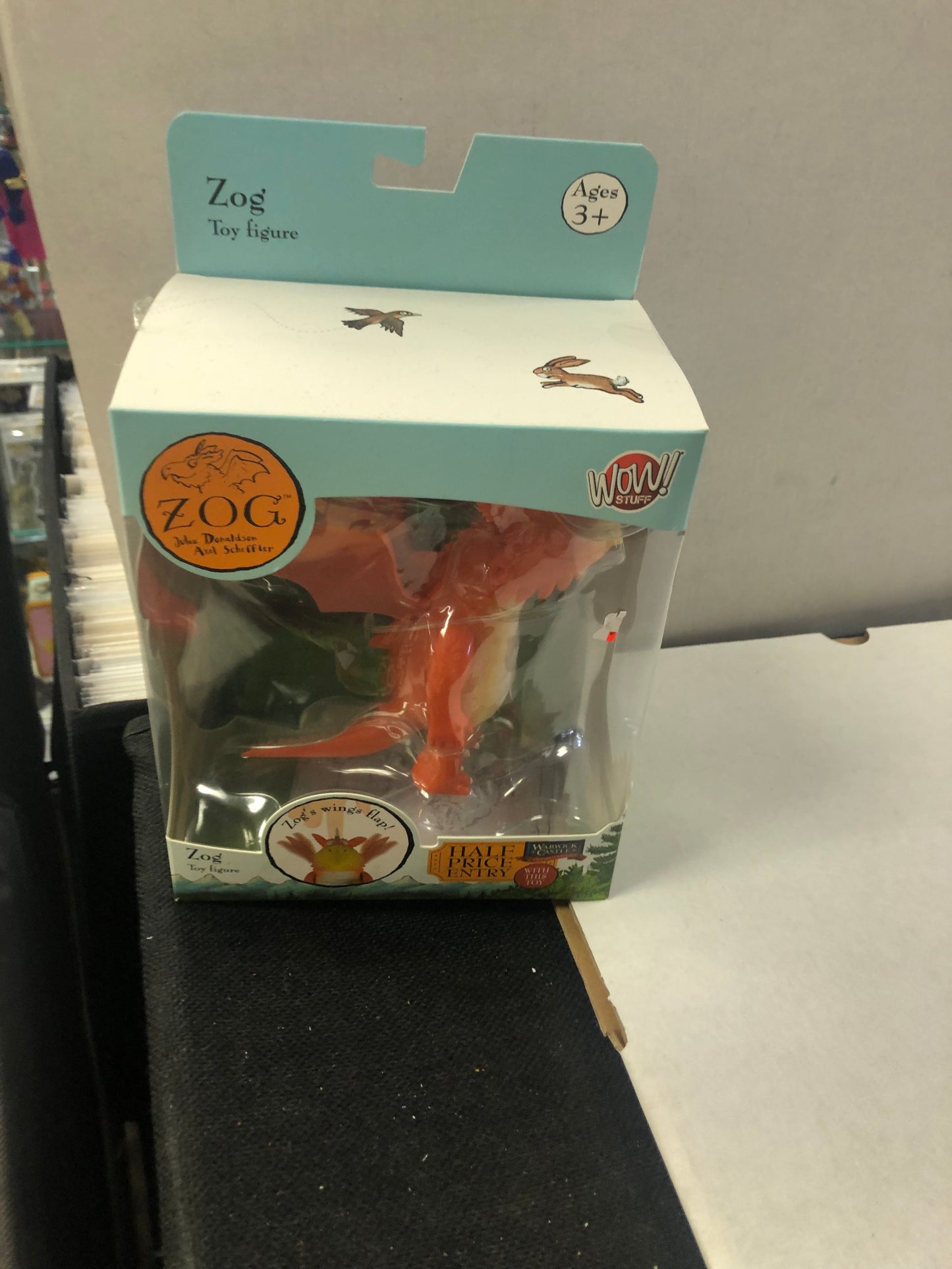 ZOG - ACTION FIGURE NIB (FROM THE FLYING DOCTORS) (2021, MAGIC LIGHT & WOW! STUFF TOYS)