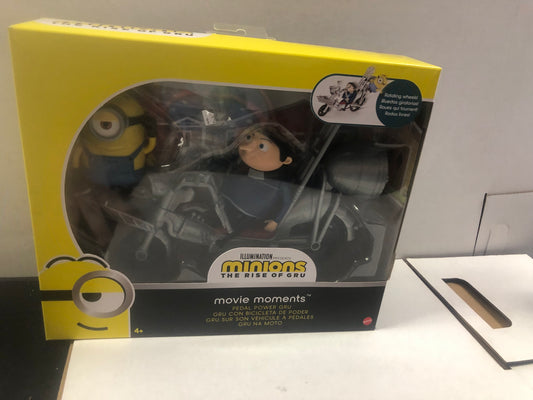 MATTEL MINIONS RISE OF GRU MOVIE MOMENTS PEDAL POWER GRU EXCELLENT CONDITION