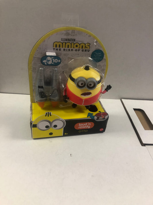 MATTEL MINIONS RISE OF GRU LOUD N ROWDY OTTO EXCELLENT CONDITION