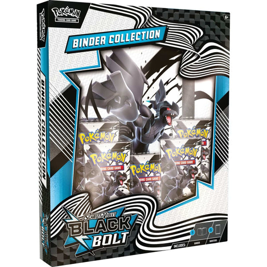 POKEMON TRADING CARD GAME BLACK BOLT BINDER COLLECTION SEALED