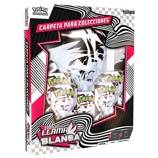 POKEMON TRADING CARD GAME WHITE FLARE BINDER COLLECTION SEALED