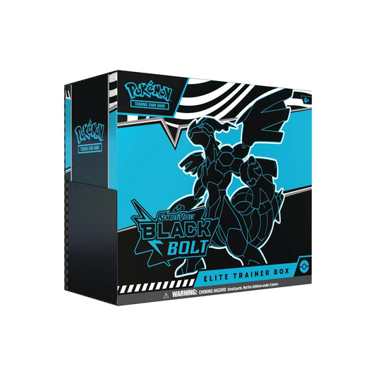 POKEMON TCG SCARLET VIOLET BLACK BOLT ELITE TRAINER BOX SEALED
