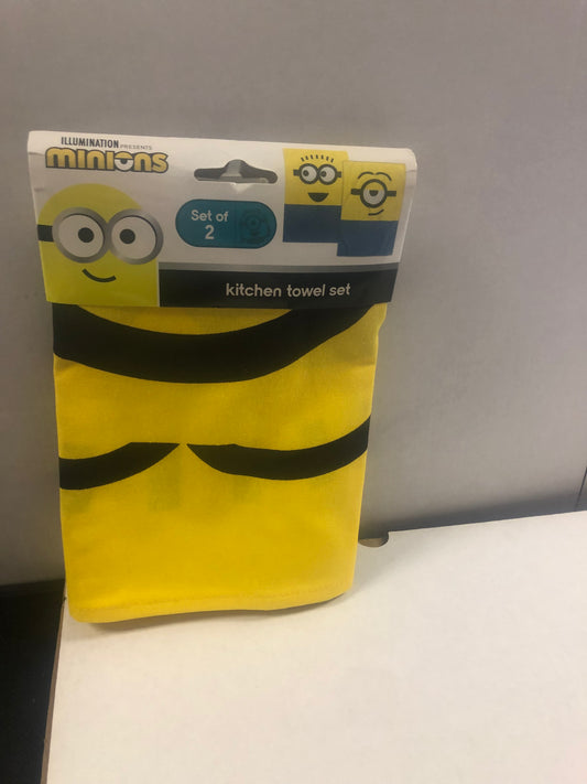 UKONIC MINIONS SET OF TWO KITCHEN TOWEL SET EXCELLENT CONDITION
