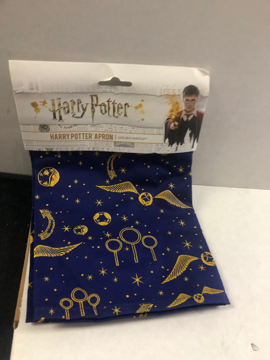 UKONIC HARRY POTTER GOLDEN SNITCH APRON DECENT CONDITION