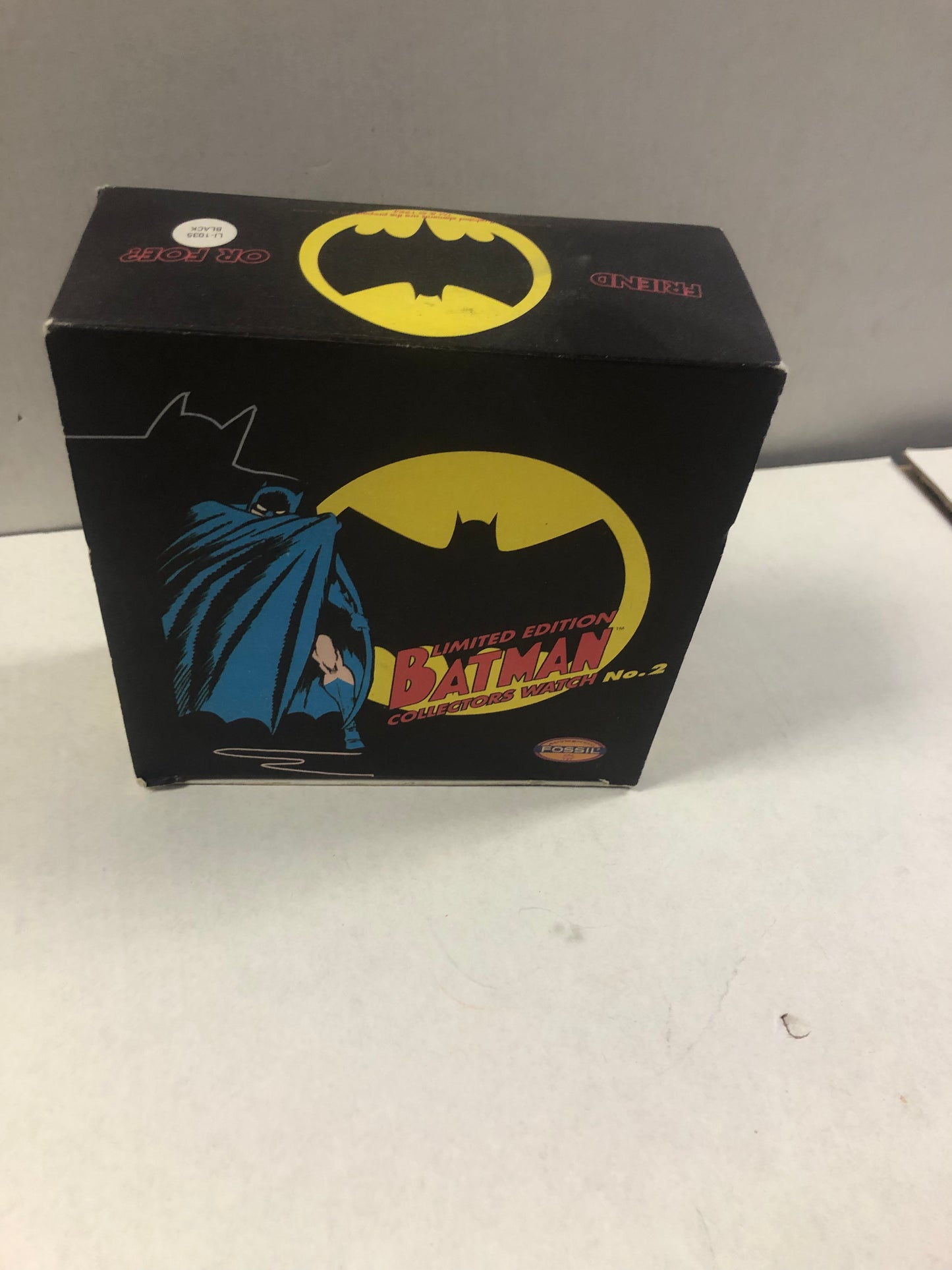 FOSSIL LIMITED EDITION BATMAN COLLECTORS WATCH NO.2 GREAT CONDITION