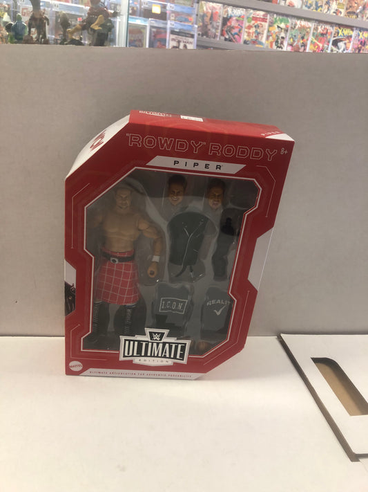 MATTEL WWE ULTIMATE EDITION ROWDY RODDY PIPER EXCELLENT CONDITION