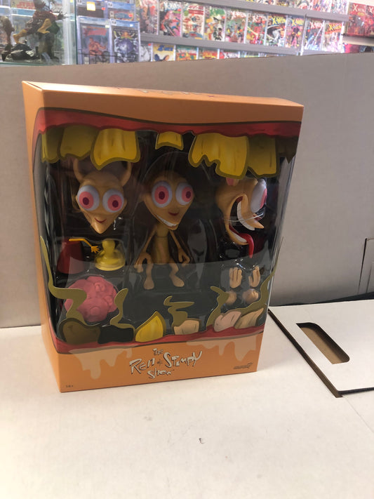 SUPER 7 REN AND STIMPY SHOW REN ACTION FIGURE EXCELLENT CONDITION