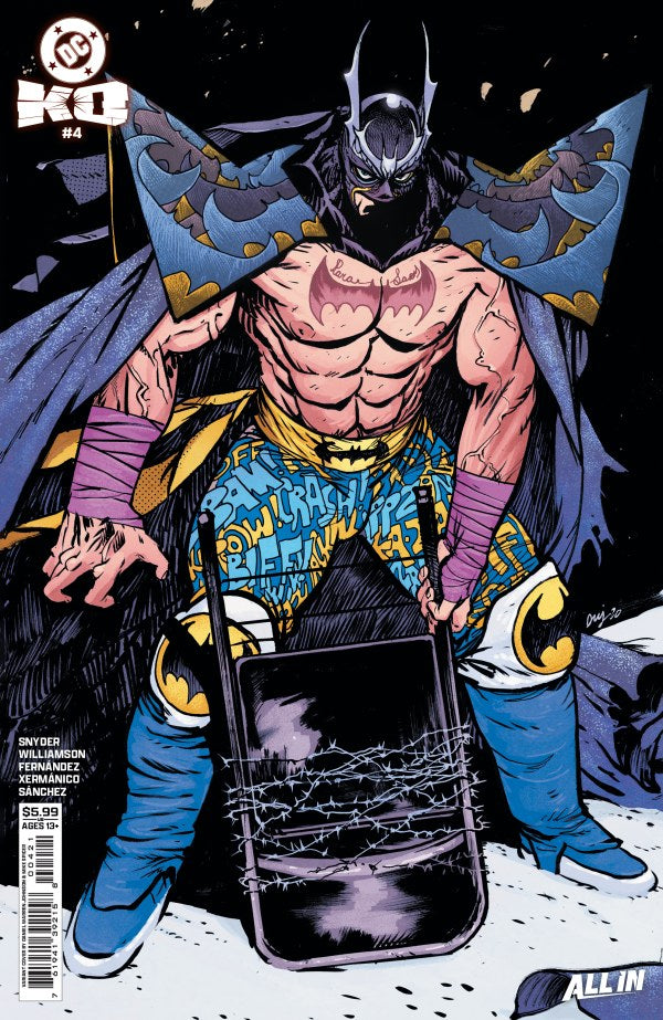 DC COMICS DC K.O. #4 (OF 5) CVR B DANIEL WARREN JOHNSON CARD STOCK VAR