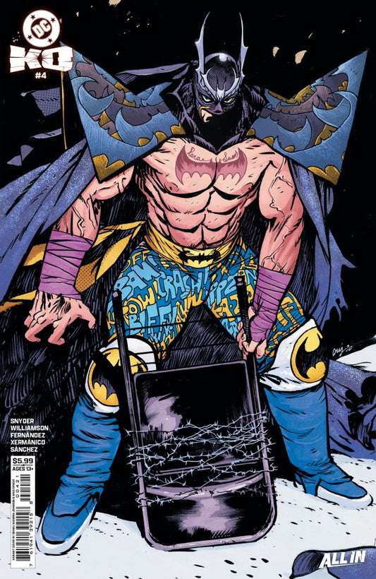 DC COMICS DC K.O. #4 (OF 5) CVR B DANIEL WARREN JOHNSON CARD STOCK VAR