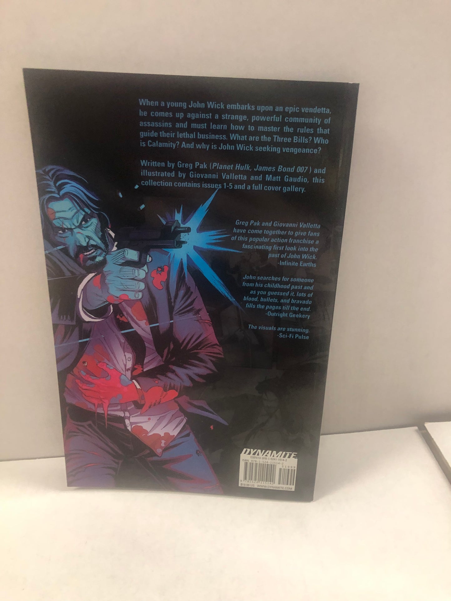 DYNAMITE JOHN WICK VOLUME ONE TRADE PAPERBACK (2019) SOFTCOVER EXCELLENT CONDITION