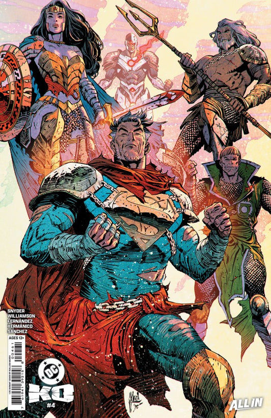 DC COMICS DC K.O. #4 (OF 5) CVR K INC 1:25 GUILLEM MARCH CARD STOCK VAR