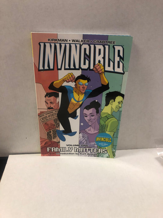 IMAGE COMICS INVINCIBLE VOLUME ONE FAMILY MATTERS TENTH PRINTING (2021) EXCELLENT CONDITION