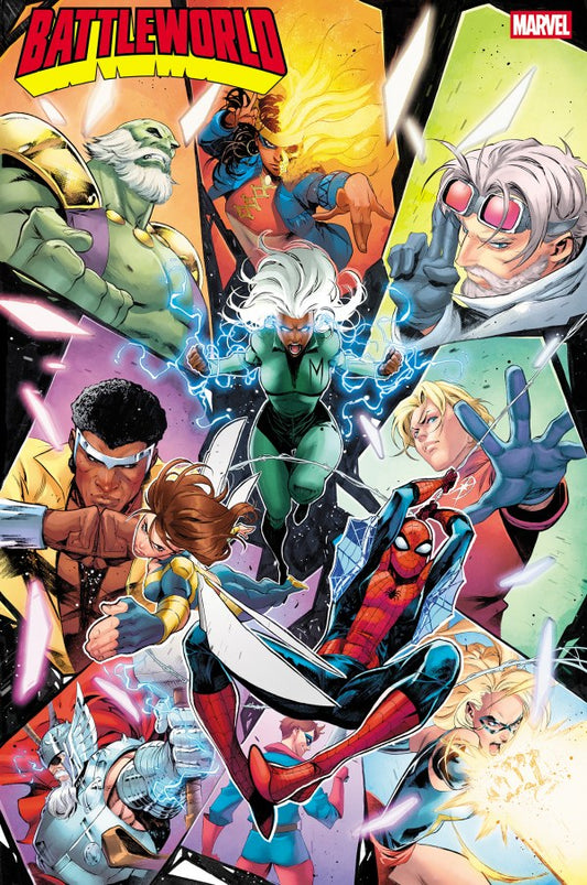 MARVEL COMICS BATTLEWORLD #1 IBAN COELLO FOIL VARIANT