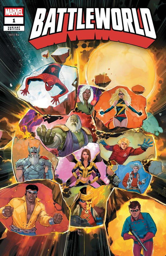 MARVEL COMICS BATTLEWORLD #1 ROD REIS PROMO VARIANT
