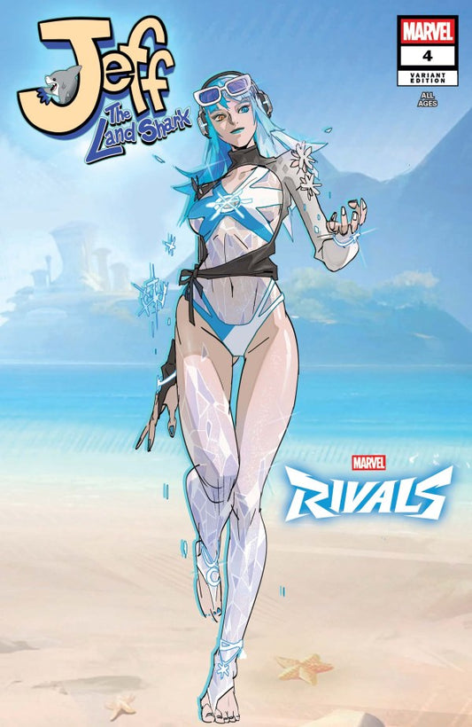 MARVEL COMICS JEFF THE LAND SHARK #4 RIVALS VARIANT